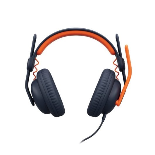 Cuffie cablate Logitech con microfono pieghevole e design resistente e adatto ai bambini
