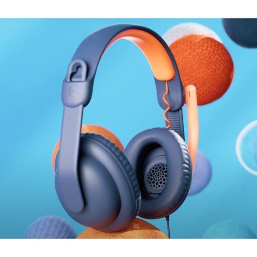Cuffie cablate Logitech con microfono pieghevole e design resistente e adatto ai bambini