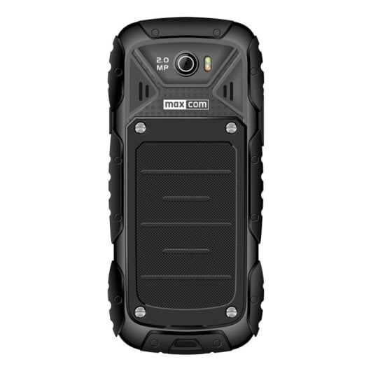 Maxcom Robustes Telefon 2,8″ 2MP 1400mAh 2G MicroSD FM-Radio Schwarz