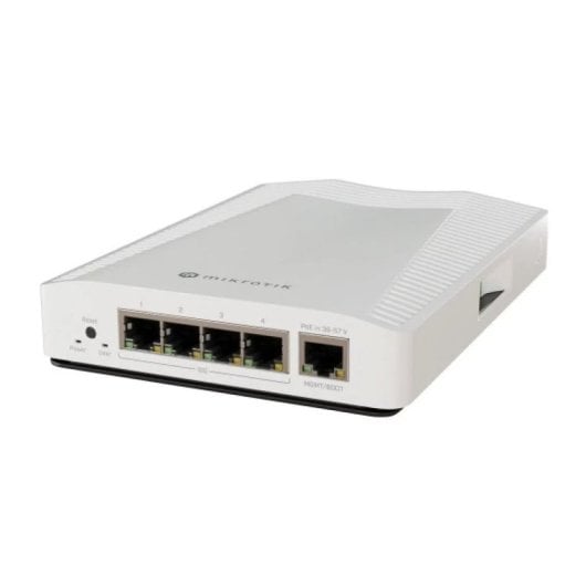 Mikrotik DINRail Pro ARM-Switch 1200 MHz 4x10G Ethernet/1xGigabit RJ-45 PoE Weiß