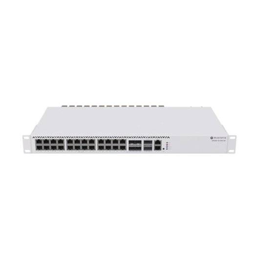 Mikrotik 20-Port Gigabit Switch mit 4 SFP+ Managed ACL, Rackmontage, Grau