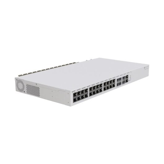 Mikrotik 20-Port Gigabit Switch mit 4 SFP+ Managed ACL, Rackmontage, Grau