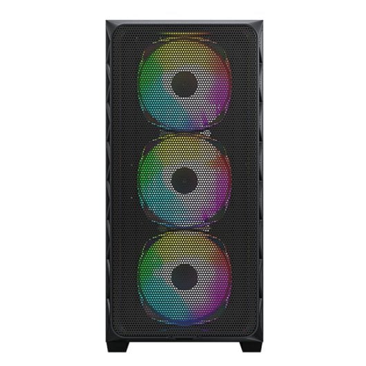 Torre Montech Air 903 MAX Negro ATX EATX 4x140mm Cristal RGB USB C