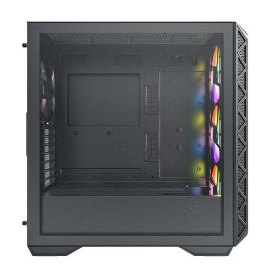 Torre Montech Air 903 MAX Negro ATX EATX 4x140mm Cristal RGB USB C