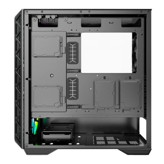 Torre Montech Air 903 MAX Negro ATX EATX 4x140mm Cristal RGB USB C