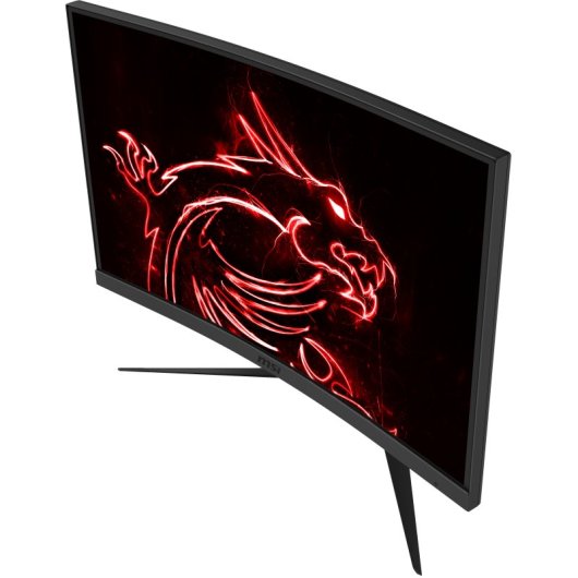 Moniteur MSI 23,6″ FHD 180 Hz VA incurvé 1500R antireflet FreeSync sans cadre