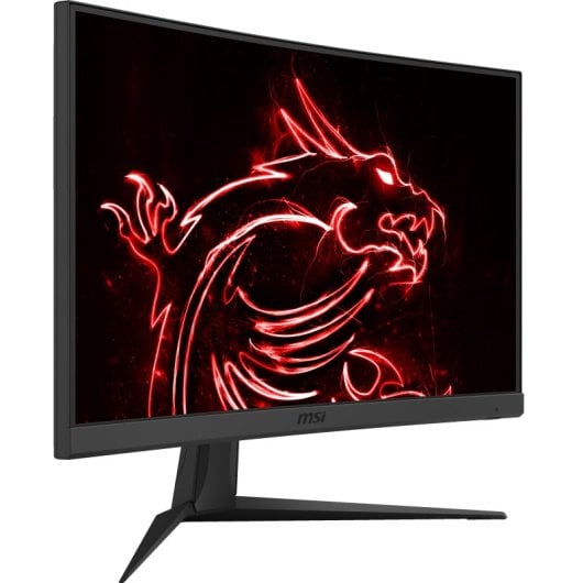 Moniteur MSI 23,6″ FHD 180 Hz VA incurvé 1500R antireflet FreeSync sans cadre