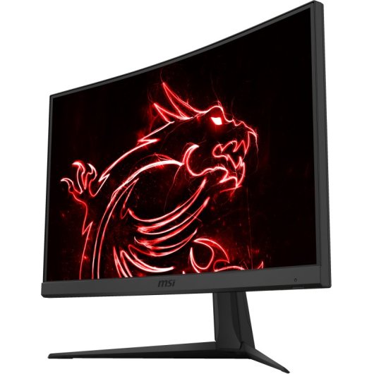 Moniteur MSI 23,6″ FHD 180 Hz VA incurvé 1500R antireflet FreeSync sans cadre