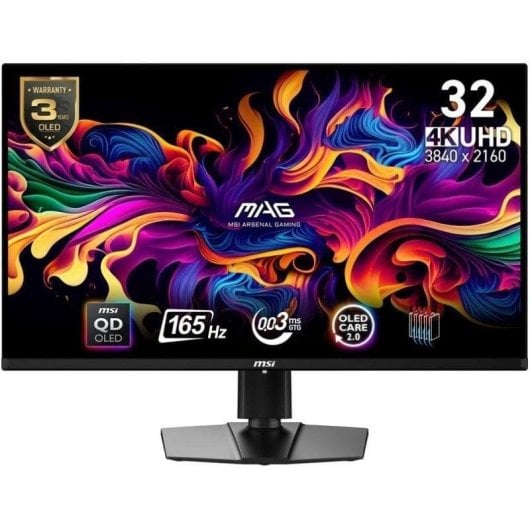 Monitor MSI MAG 321UP 31.5" UltraHD 4K 165Hz QD-OLED 1ms Pivot Höhenverstellbar
