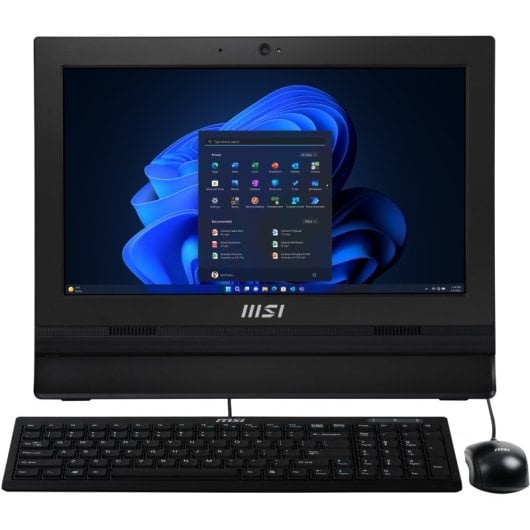 MSI Pro AP162T N100 PC Desktop 4 GB 256 GB SSD Full HD Touch WiFi 6 Nero
