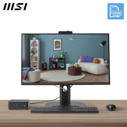 Monitor MSI Pro MP275QPDG 27? QHD 100Hz IPS Cámara Altura Ajustable Adaptive Sync Altavoces USB-C