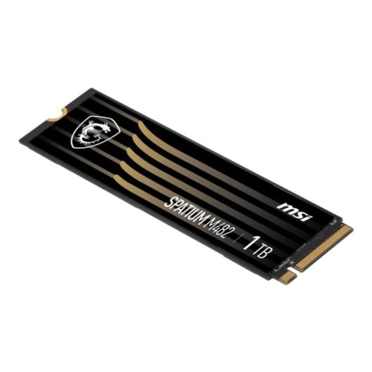 MSI Spatium M482 SSD 1TB M.2 PCIe 4.0 7200MB/s Phison E27T com Encriptação de Hardware