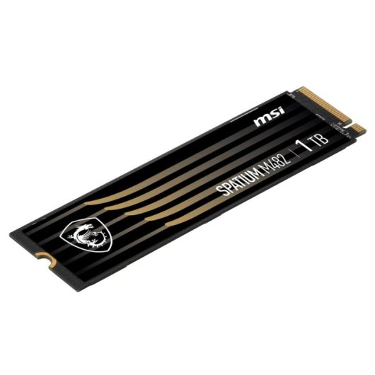MSI Spatium M482 SSD 1TB M.2 PCIe 4.0 7200MB/s Phison E27T com Encriptação de Hardware