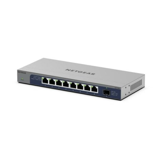 Switch Netgear 8 puertos Gigabit 1 SFP+ Soporte 10G Metal QoS No gestionable