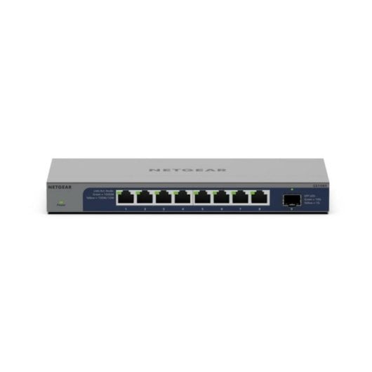 Switch Netgear 8 puertos Gigabit 1 SFP+ Soporte 10G Metal QoS No gestionable