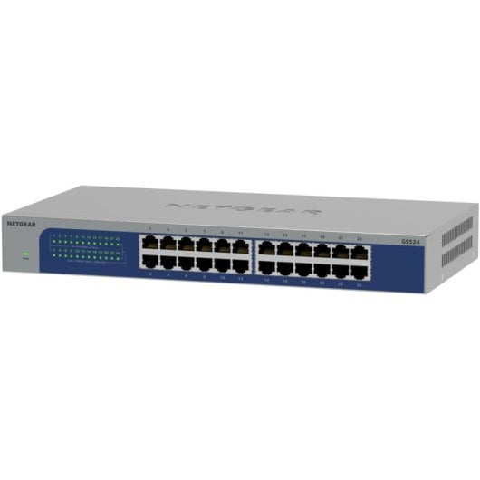 Switch Netgear GS524-300EUS 24 Puertos Gigabit Ethernet 48 Gbit/s Sin PoE