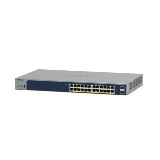 Switch Netgear GS724TPv3 L2 24 Puertos Gigabit PoE+ 231W 2 SFP Web/Nube Rack