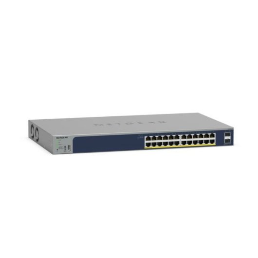 Switch Netgear GS724TPv3 L2 24 Puertos Gigabit PoE+ 231W 2 SFP Web/Nube Rack