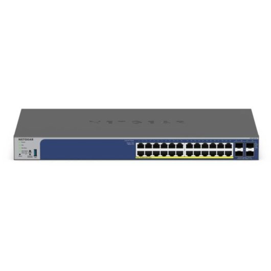 Switch Netgear GS728TX 24x10G RJ-45 4xSFP+ PoE Apilable L2/L3 Rack