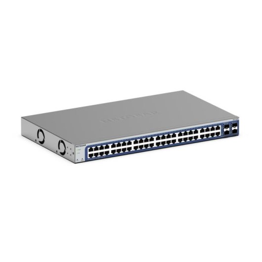 Netgear GS748Tv6 Switch, 48 Gigabit-Ports, 2 SFP L2/L3/L4, QoS, VLAN, Rack-Management