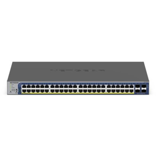 NETGEAR 48x 10G RJ-45 PoE+ 4x SFP+ Rack-montierbarer verwalteter Hochleistungs-Switch