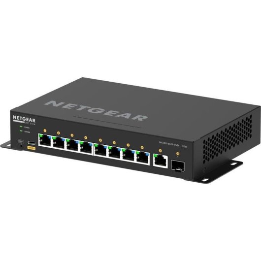 Switch Netgear 8 Porte Gigabit Gestito L2/L3 PoE+ 110W ARM Cortex-A9 Rack