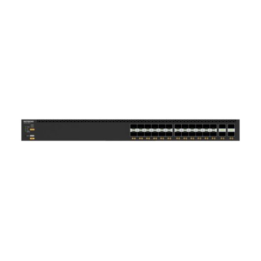 NETGEAR M4350-24F4V 24 SFP+ 4 SFP28 Layer 3 Rack 1U 680 Gbit/s stapelbarer Switch