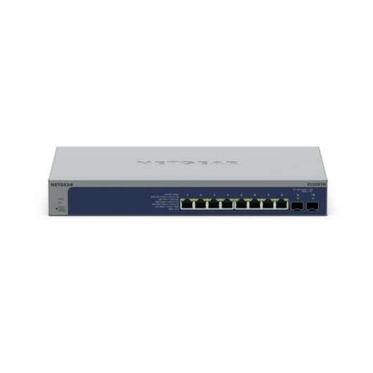 Switch Ethernet Netgear XS508TM 8x10G 2xSFP+ L2/L3/L4 con gestione avanzata, grigio