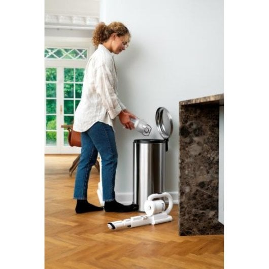 Aspirador Sem Fios Nilfisk 550W HEPA 13 Autonomia 60min Branco Leve