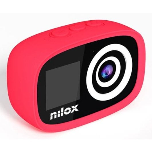 Cámara Nilox NXACKIDSRED 12MP Full HD 32GB Doble Pantalla IP67 Filtros Creativos