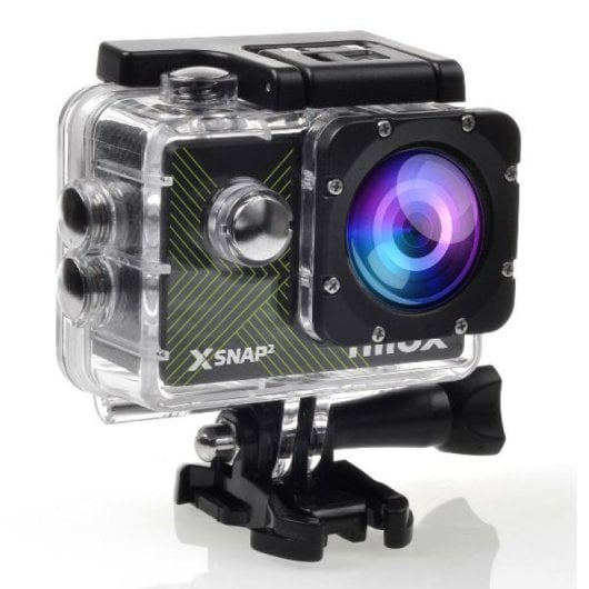 Cámara de acción Nilox 4K Ultra HD 8MP Pantalla LCD 64GB Estabilizador WiFi Negra