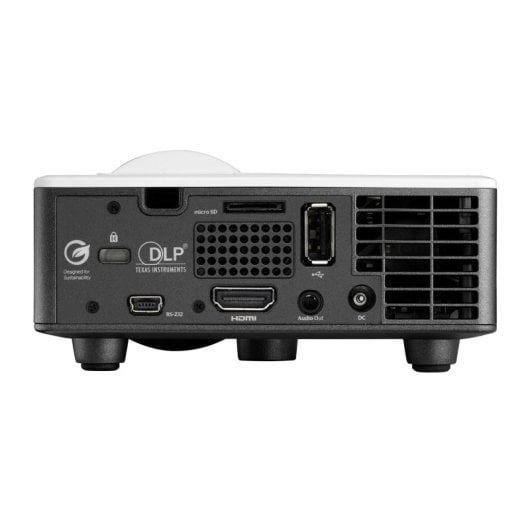 Optoma WXGA 535 Lumen DLP ML1050STi LED Full HD Kompakter 3D-Projektor Extras