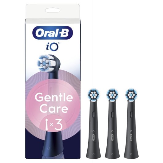 Testina di ricambio Oral-B Black Edition 3 pezzi compatibili con Oral-B