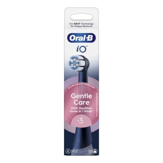 Testina di ricambio Oral-B Black Edition 3 pezzi compatibili con Oral-B