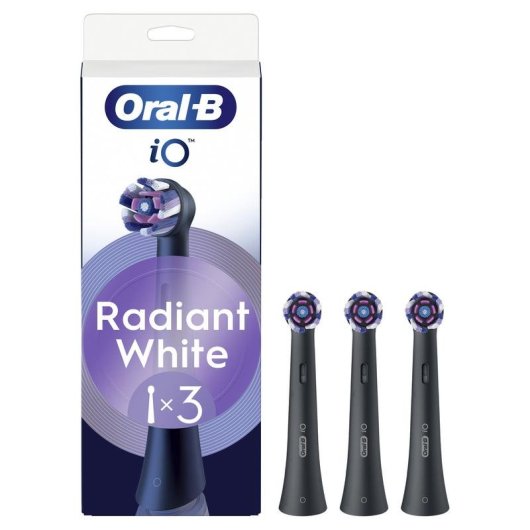 Aufsteckbürste Oral-B Schwarz x3 Kompatibel 3 Stück Made in Germany