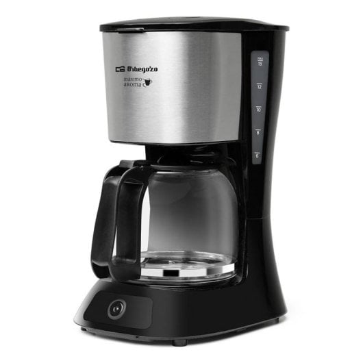 Orbegozo CG 4515 Macchina per caffè americano da 15 tazze e 1,5 l con spegnimento automatico e filtro per lavastoviglie
