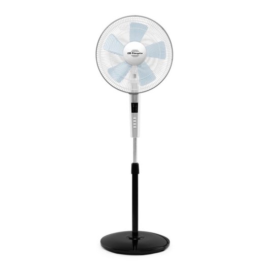 Ventilador de pie Orbegozo SF 2140 5 aspas 40cm 3 velocidades mando temporizador