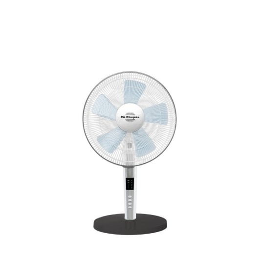 Ventilador de pie Orbegozo SF 2140 5 aspas 40cm 3 velocidades mando temporizador