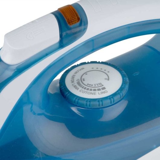 Ferro da stiro Orbegozo SV 2025 2000W Piastra antiaderente Autopulente Bianco/Blu