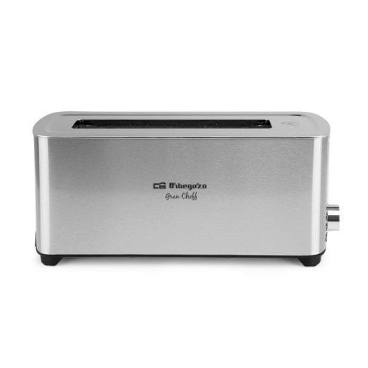 Tostadora Orbegozo TO 6030 Acero Inoxidable 6 Intensidades 1050W Bandeja Recogemigas