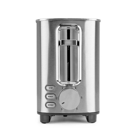 Tostadora Orbegozo TO 6030 Acero Inoxidable 6 Intensidades 1050W Bandeja Recogemigas
