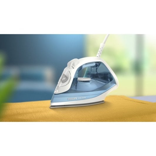Plancha a vapor Philips DST2000 Azul 2000W Suela Antiadherente 25g/min Antigoteo