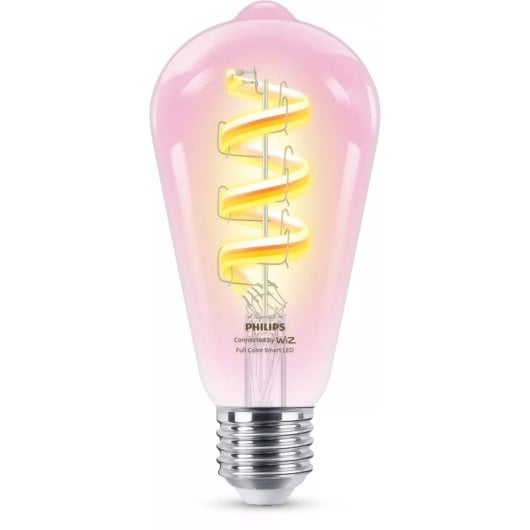Bombilla inteligente Philips PHI WFB 40W ST64 E27 RGB Wi-Fi/Bluetooth 470lm Regulable