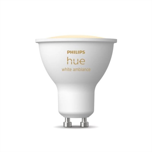 Bombilla inteligente Philips GU10 Bluetooth/Zigbee 400 lm 4.2W Regulable Blanco