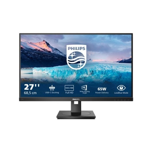 Philips 273S1/00 27? 1080p 75Hz IPS USB-C LowBlue Altavoces Altura VESA