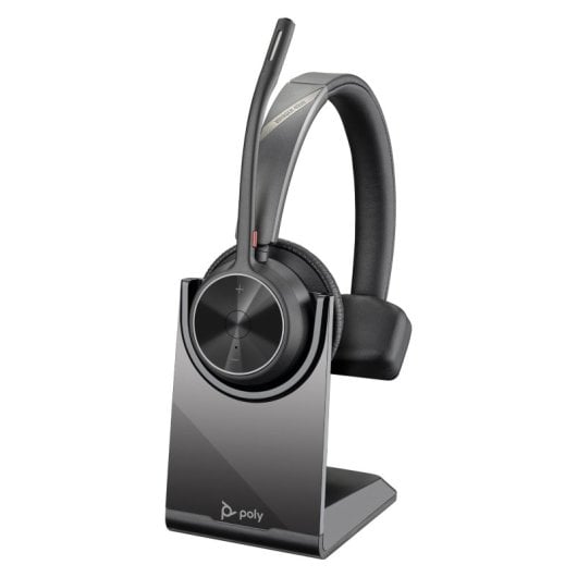 Auriculares Poly inalámbricos Bluetooth con micrófono boom y batería de litio