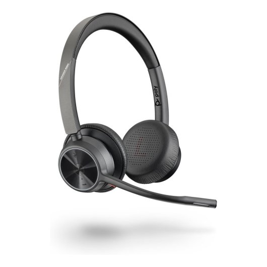 Auriculares POLY inalámbricos Bluetooth Voyager 4320 USB-A con micrófono boom