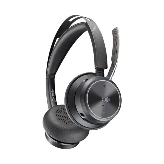 Auriculares Poly inalámbricos Bluetooth 5.1 con Cancelación de Ruido y Micrófono Boom