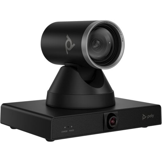 Cámara Poly Studio E60 4K 8MP Zoom Óptico 12x MPTZ Autoencuadre Negro