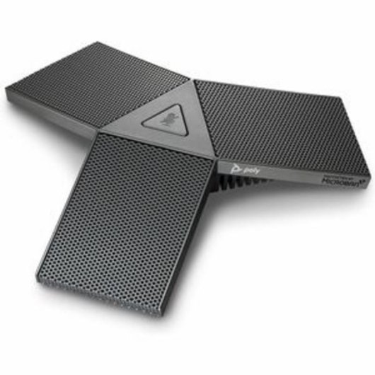 Microfone Poly Studio X50 X52 X70 USB Preto Direcional